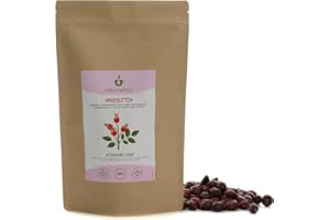 IDDA HERBAL Églantier Séché (500g), Églantier Séché Entier, Fruit Entier de Rosa Canina, 100% Naturel et Pur pour la Préparation de Tisane, Thé à l'Églantier, Infusion à Base de Plantes