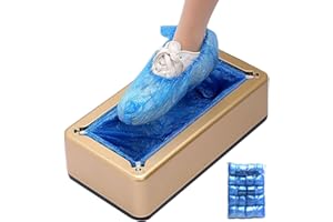 HUNYA Machine Automatique de Distributeur de Couvre-chaussures, Machine de Couvre-chaussures avec 100 Couvre-chaussures, Distributeur de Couvre-chaussures Portable, pour Maison, Bureaux, L'usine, L'hôpital