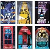 Kayahan Demir Polisiye Roman Seti 6 Kitap (Hafıza Koleksiyoncusu + Pera Palasta G&ouml;lge Oyunu + Evvel Zaman Koleksiyoncusu + İs