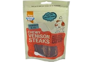 GOODBOY Good Boy Pawsley & Co Chewy Venison Steaks 80g (12 Pack)
