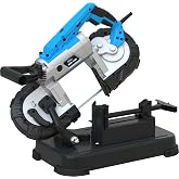 G&uuml;de Metal band saw MBS 1100 (1100 W, removable work table (stationary and mobile use), belt speed 144 m/min, 2 saw belts 114