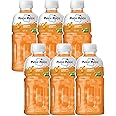 Mogu Mogu Orange Juice with 25% NATA De Coco | Energy Booster Drink | Full of Fruit Fibres | No Added Preservatives and Colours -320ml (Pack of 6)