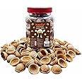 KONFIZ Wafer Shell 100pcs -Sweet Chocolate Shells Shell Making for Choco Shell Cake, Ice Cream, Chocolate Balls, Candy, Rice Balls and Biscuit, Shell