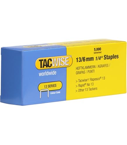 Rapesco 0953 T8-ini Set, Pack Of 3 Tackers With 1800 13/6 Staples