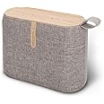 atune analog Bluetooth Speaker, Portable Wireless Speakers for 6Hour Playtime, Clear Stereo Sound & Enhanced Bass, Speaker with Built-in Microphone, Fit for Home, Outdoors, Travel