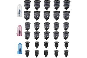 T TAKONE Reifenreparaturset, 30 Stück Vakuum-Reifen-Reparatur-Nägel, Notfall Reifen Reparaturset für Auto Motorrad KFZ LKW (10S + 10M + 10L)