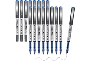 ‎GELANTY Gelanty Tintenroller Stifte, 16 Stück Blau Gelstifte Gelschreiber, 0,5mm Gel Kugelschreiber für Schreiben, Journaling, Notizbuch, Bürobedarf für Schule und Geschäft & Skizzieren