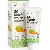 GC Tooth Mousse&trade; Kavun Aromalı Diş Bakım Kremi, 40g (35ml) | RECALDENT&trade; Form&uuml;l&uuml;, Flor&uuml;r İ&ccedil;ermez, Diş Minesi Onarımı, T&uuml;m Yaş 
