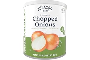 Augason Farms Dehydrated Chopped Onions #10 Can, 23 oz by Augason Farms