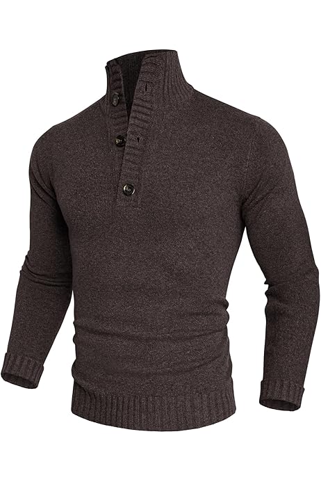 Amazon Herren Strickjacke Winter Warme Strickjacken Für Männer NITAGUT  Herren-Strickjacke Winter