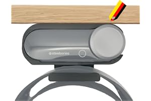 MECHONIX Underbordshållare för SteelSeries Arctis Nova Wireless – headset hållare för skrivbord – hörlurshållare speltillbehö