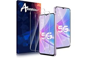 Anoowkoa do Samsung Galaxy A13 [2+2 sztuki] Ochraniacze ekranu i osłony obiektywu aparatu, osłona Samsung Galaxy A13 folia ze szkła hartowanego, ochrona przed odciskami palców