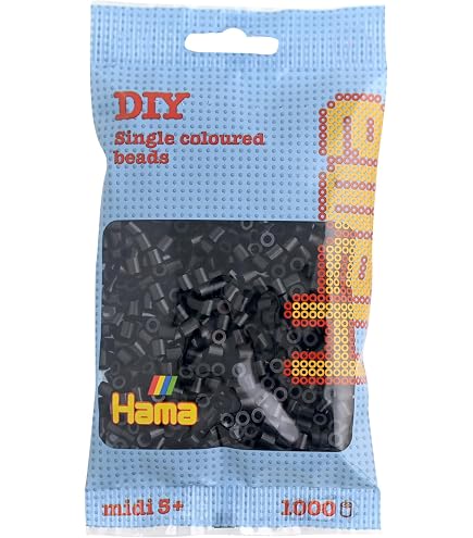 Hama – Mini Sachet De 2000 Perles Marron Ours – Pour Loisirs Créatifs Et Perles à Repasser