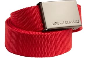Urban Classics Ceinture En Toile Unisexe Ceinture anthracite