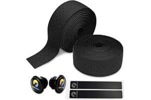 TOPCABIN Bicycle Bar Tape EVA Camouflage Series Comfort Road Bike Handlebar Tape Bike Bar Tape with Bar End Plugs-2 Rolls