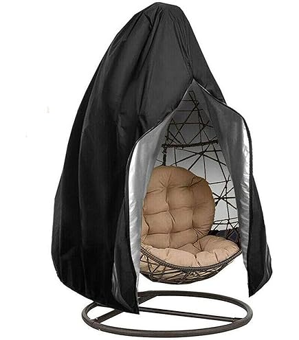 Copertura Per Sedia Dondolo Namotu - Impermeabile 210D Oxford, 190x115cm, Per Esterni - Foto 9