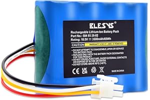 BLESYS Bateria 3500 mAh do Gardena Sileno City 250 500 R100Li R100LiC R130Li R130LiC R160Li zapasowa bateria do kosiarki robotycznej 584 82 28-01, 584 82 28-02, 584 8528-28-01, 584 85 28-02