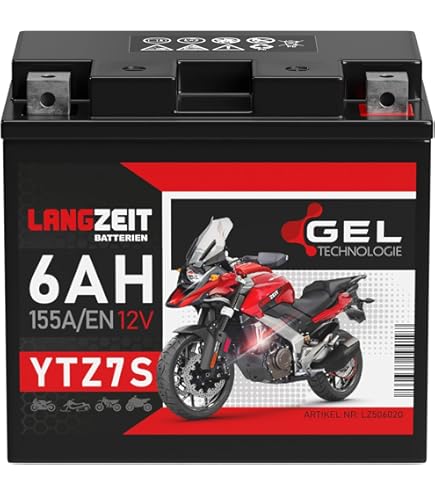 Bateria De Gel Para Moto Ytz7s / Btz7s / Ftz7s
