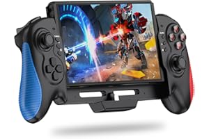 ALEEMTRY Controller Switch, Switch Controller per modalità Portatile con Plug And Play/Doppia Vibrazione/Turbo/Giroscopio a 6 Assi, Controller Switch cablato per Console Switch