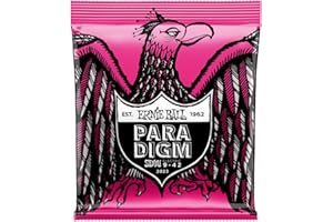 Ernie Ball Super Slinky Paradigm Cordes pour guitare électrique, calibre 9-42