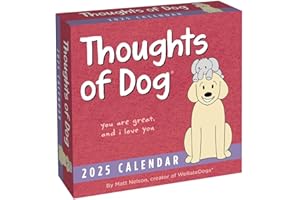 ANDREWS MCMEEL PUBLISHING Thoughts of Dog 2025 Day-to-Day Calendar