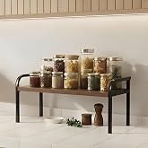 ABJA Kitchen Stylish Counter Top Organizer, Rack Stand for Storage, Wooden Shelf, Spice Rack Organizer, Oil Stand, Tabletop R