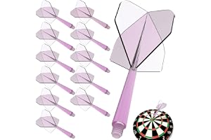Pyroclasia Dart flights med skaft för dartpilar med 2BA-gänga dartskaft och dartflights från ett mjukt darttillbehör