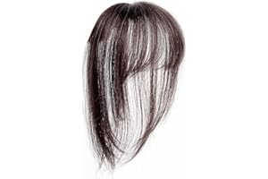 BRRNOO Nałpki do Włosów dla Kobiet z Przerzedzonymi Włosami, Frędzle Włosów Prosty Klips na Czubkach na Przód 3D Klipsy do Włosów w Topperki Włókno