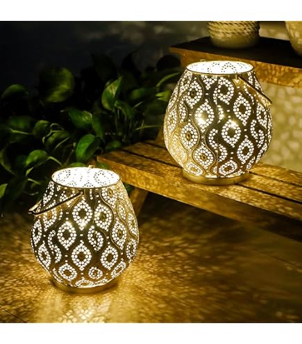 Lanterne Orientale En Verre Coloré - Style Marocain - 19x19x5 Cm - Pour Bougie Chauffe-plat - Déco Salon, Jardin, Balcon