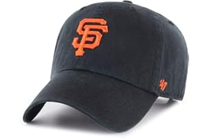 MLB '47 Clean Up regulowana czapka dla dorosłych czarny czarny jeden rozmiar