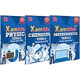 Xam idea Class 12 Book Bundle: Set of 3 Books (Physics, Chemistry & Mathematics) For CBSE Term 2 Exam (2021-2022) With New Pa