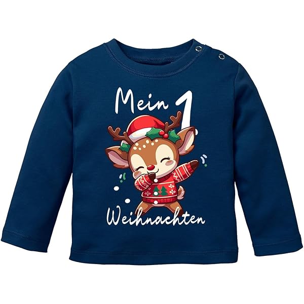 Baby Weihnachtsoutfit – „My First Christmas“ Strampler Mit Kapuze | Weich, Atmungsaktiv & Perfekt Fürs Erste Weihnachtsfest