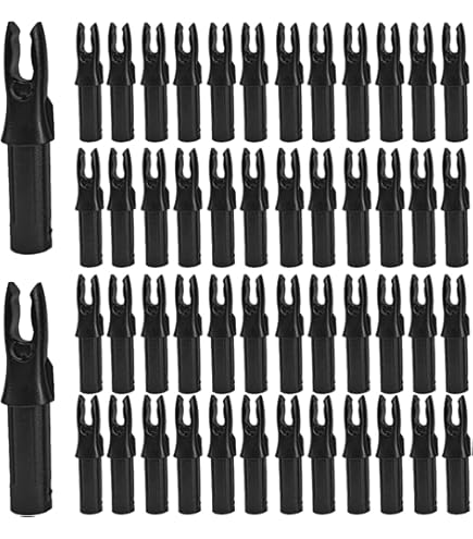 PATIKIL Encoches de flèche de tir à l'arc 6,2 mm 0,244 po