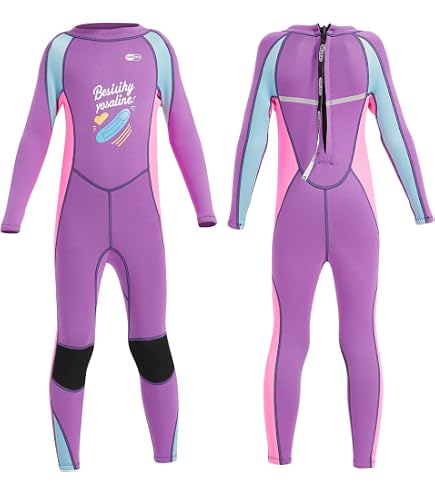 Combinaison De Plongée 3/2mm Yikayin Pour Femme - Néoprène Manches Longues Surf, Plongée, Kayak