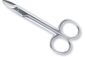 Credo Solingen Forbici per unghie piedi, curvo, Cromo Opaco