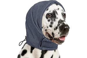 AOFITEE Ohrenschutz Hund, Gehörschutz für Hunde Silvester Lärmschutz Hund Ohrenschützer für Hunde Lärm, Haustier Snood Ohrenschutz Hundehaube Hündchen Ohrenschutz Nach OP