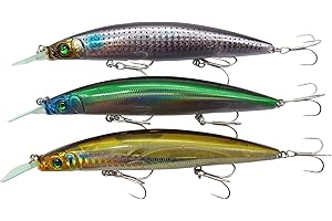 momolures - Bass lures ZODIAC 120 SW 22g super long cast sinking minnow for saltwater game fishing