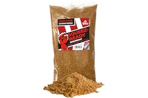 Fjuka Squeez-Ready Groundbait | Ready-prepped Multi-use groundbait | Carp, F1s, tench, bream, roach etc | 500g Bag