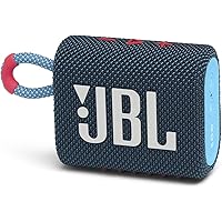 JBL GO 3 Speaker Bluetooth Portatile, Cassa Altoparlante Wireless con Design Compatto, Resistente ad Acqua e Polvere IPX67, f