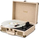 Fressi FR-P101 Zenitte Bluetoothlu Pikap | Dahili Stereo Hoparl&ouml;rl&uuml; USB, SD Kart, AUX ve RCA Destekli Plak &Ccedil;alar | 33/45/78 D
