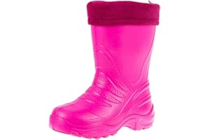 LEMIGO - dziecięce kalosze z tworzywa Eva, z podszewką, Fuchsia, 28/29 EU