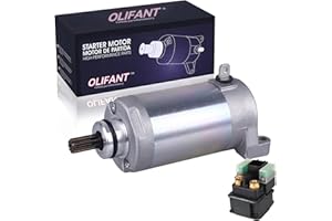 OLIFANT Starter & Solenoid Relay for Yamaha Raptor 250 YFM250 2008-2013 3C5-81890-00-00