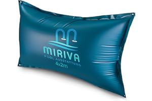 IVEUM Poolkissen Winter 2x4m – Pool Kissen Überwinterung - Poolabdeckung Winter – Pool Luftkissen – Kissen Pool