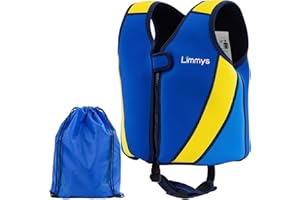 ‎LIMMYS Limmys Premium Schwimmweste für Kinder – Moderne Schwimmhilfe für Jungen, Mädchen und Kleinkinder – Mit praktischer Tragetasche
