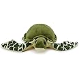 Zappi Co Plush Children's Stuffed Soft Cuddly Plush Toy-Part of Safari Animals Collection, Perfect for Kids (30cm Width) (Turtle)