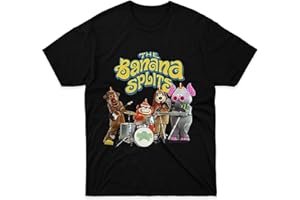 BAYDOGRVX The Banana Splits Movie Mens T-Shirt Casual Cotton Unisex Black Tees