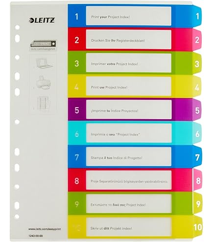 Leitz 180° Breed Ordner A4 82 mm Wit 2 Ringen 1010 PP (Polypropeen