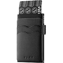 Portacarte Di Credito VULKIT ALPHA - Anti RFID, Alluminio, Doppio Comparto, 10-14 Carte - Foto 10