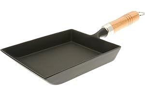 Iwachu ghisa Tamagoyaki omelette pan, nero