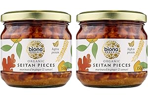 PARKERS Biona Seitan Marinated In Ginger & Tamari 350gm (Pack of 2)